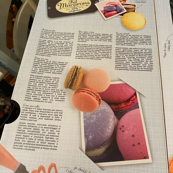 Mastrad(Paris) macarons kit new in box - Picture 4 of 9